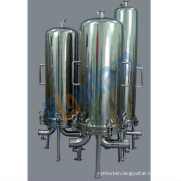 stainless steel multi-cartridge filter housing